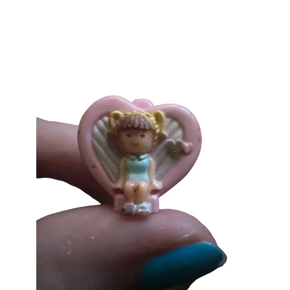 Vintage 1990 Bluebird Polly Pocket‎ Clip on Earring